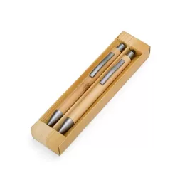 Kit Ecológico Caneta e Lapiseira Bambu 08251