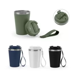 Copo de Viagem em Aço Inox 90% Reciclado SP94377