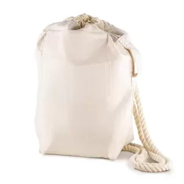Sacola/Mochila em algodão 450g/m2 (42x35x14,5cm) AI-BP0007